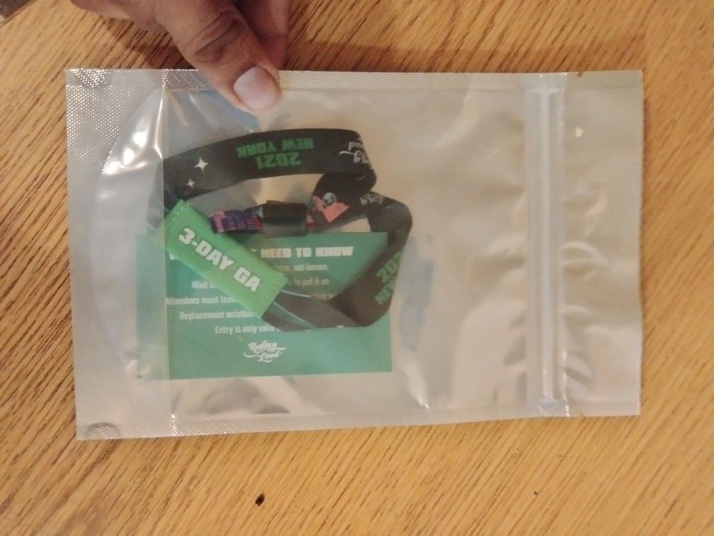 3 DAY GA ROLLING LOUD NEW YORK TICKET