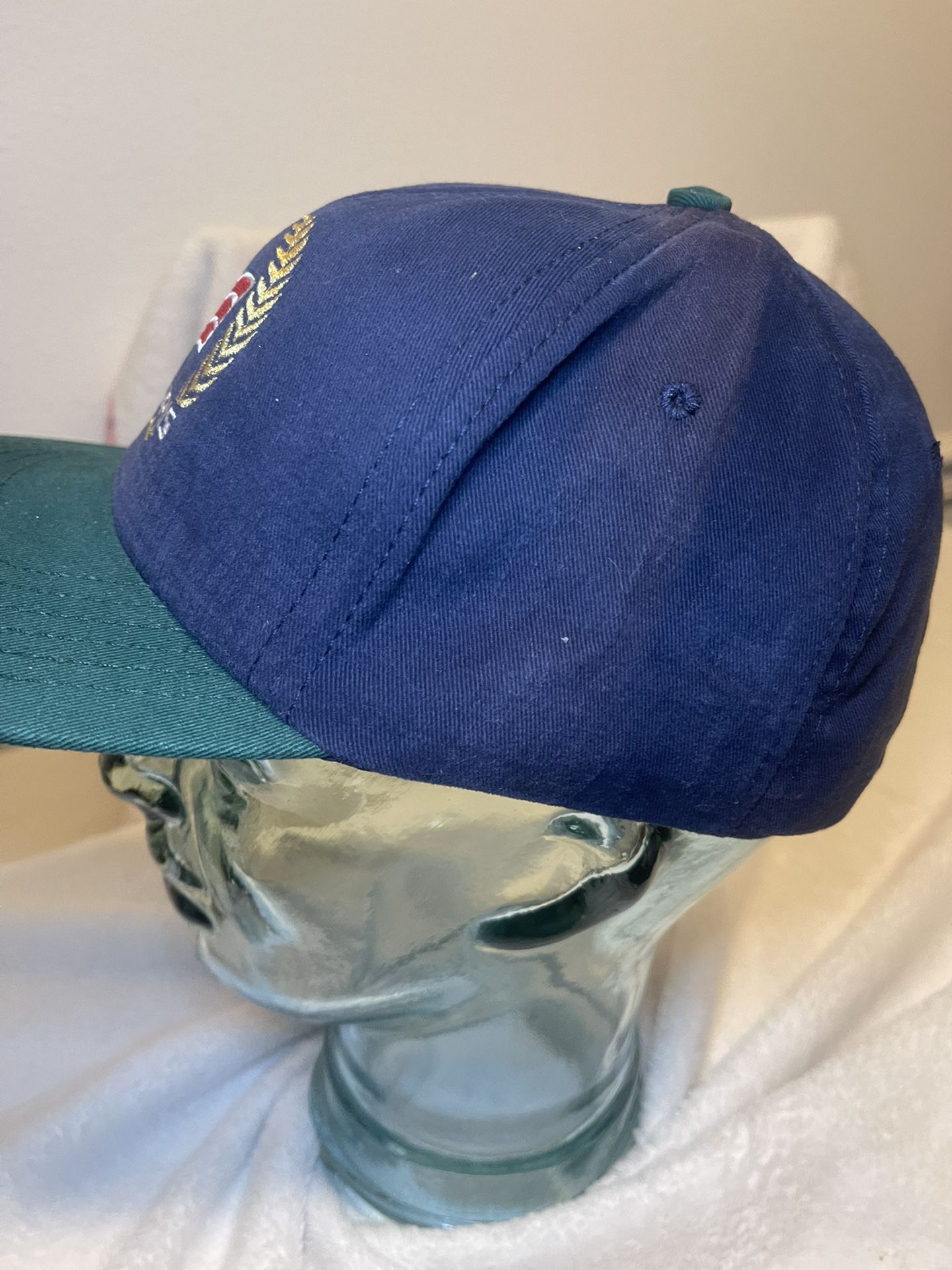 Vintage Polaris Promo Snapback Cap Hat Usa Snowmobile Atv Bmx