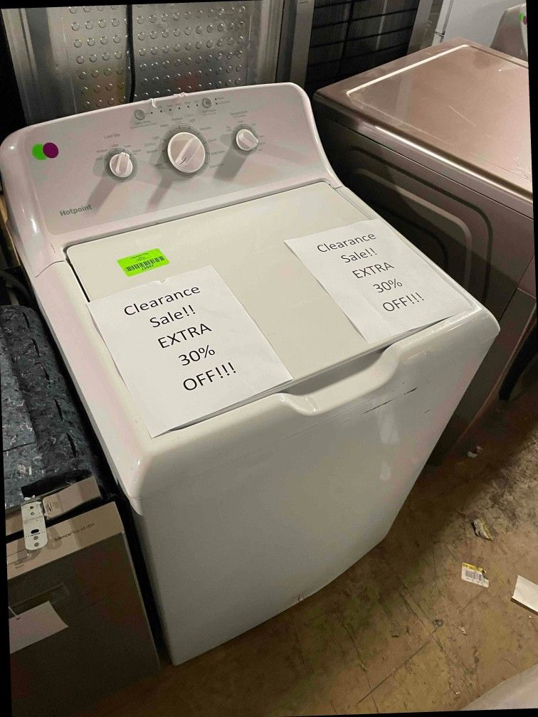 HOTPOINT HTW240ASKWS 3.8 cu. ft. White Top Load Washer for Sale in San