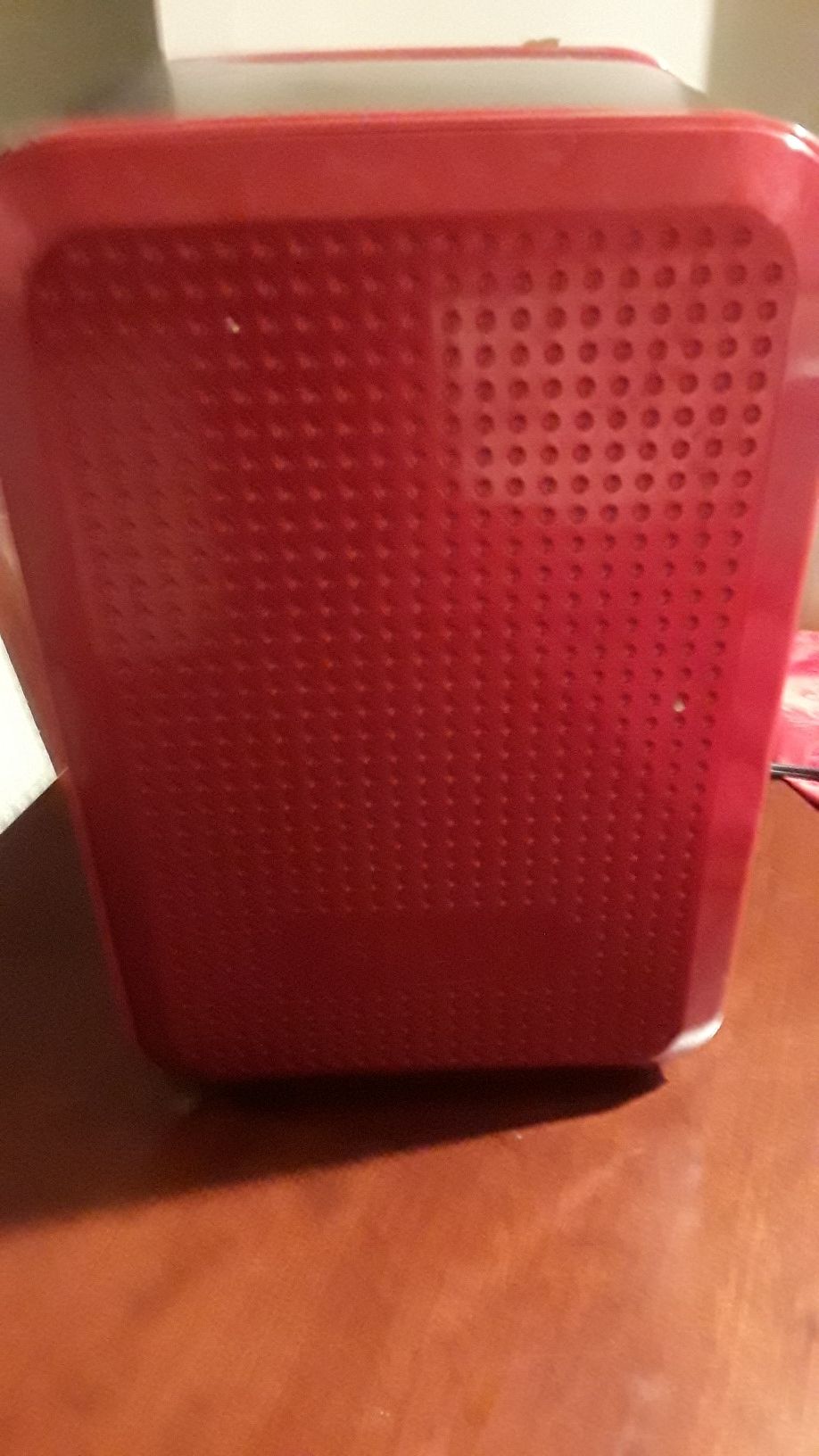 Red bella coffee pot & maker