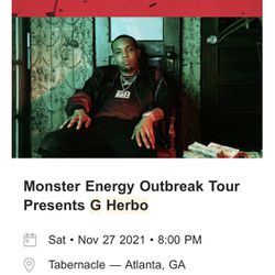 G Herbo Concert In Atlanta 11/27/2021 Thumbnail