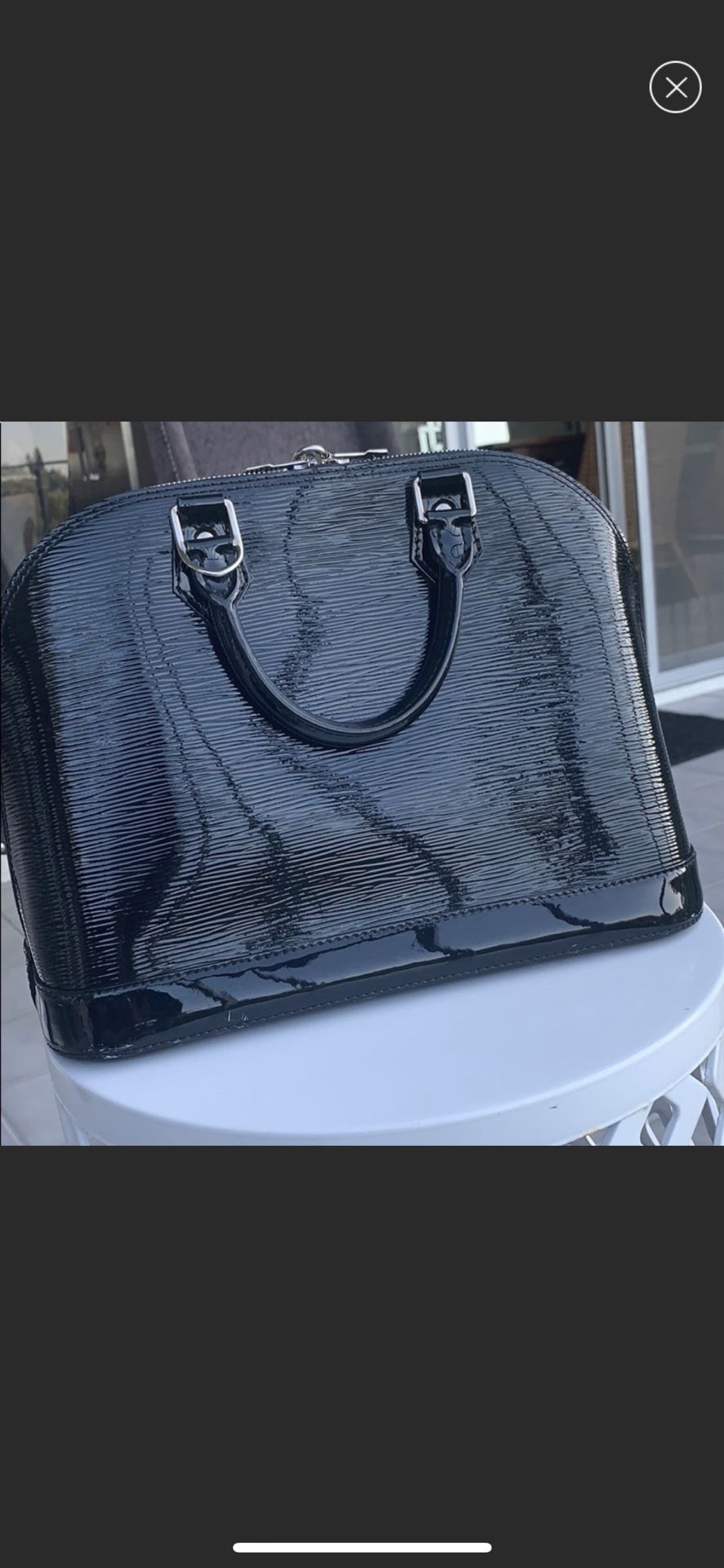 Louis Vuitton Alma Handbag Electric Epi Leather PM