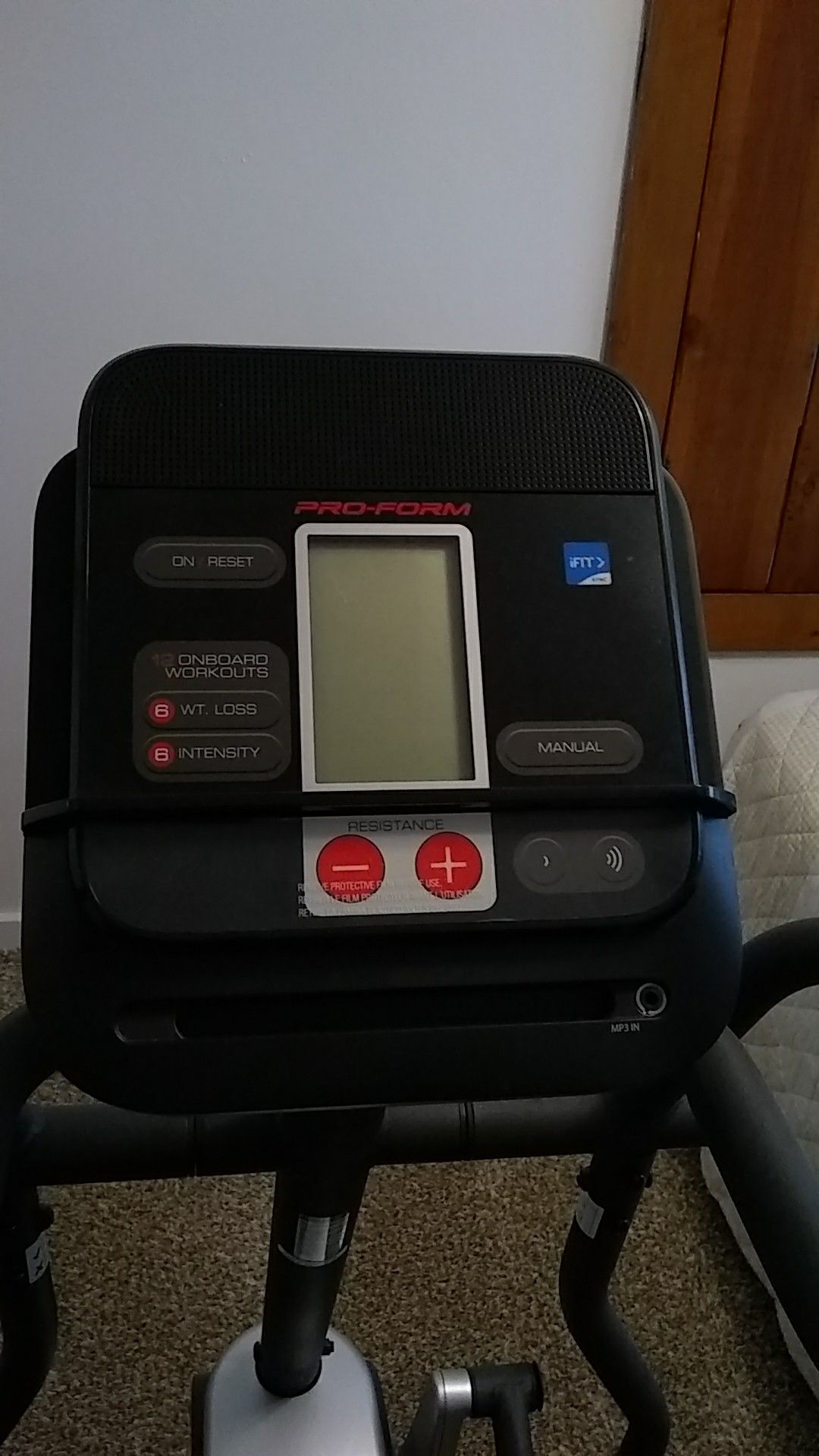 Pro form elliptical exercise machine