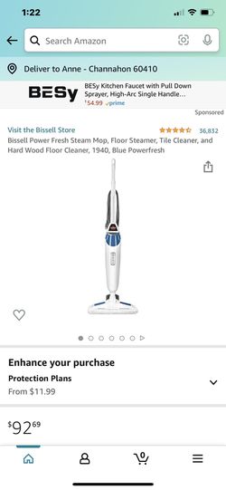 New Bissell Steam Mop For Hard Floors. Thumbnail