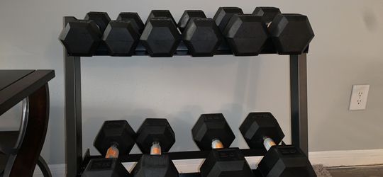 CAP Barbell Coated Hex Dumbbell, Two 20 lbs Thumbnail