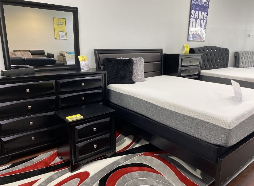 Black Bedroom Set King for Sale in Brandon, FL OfferUp