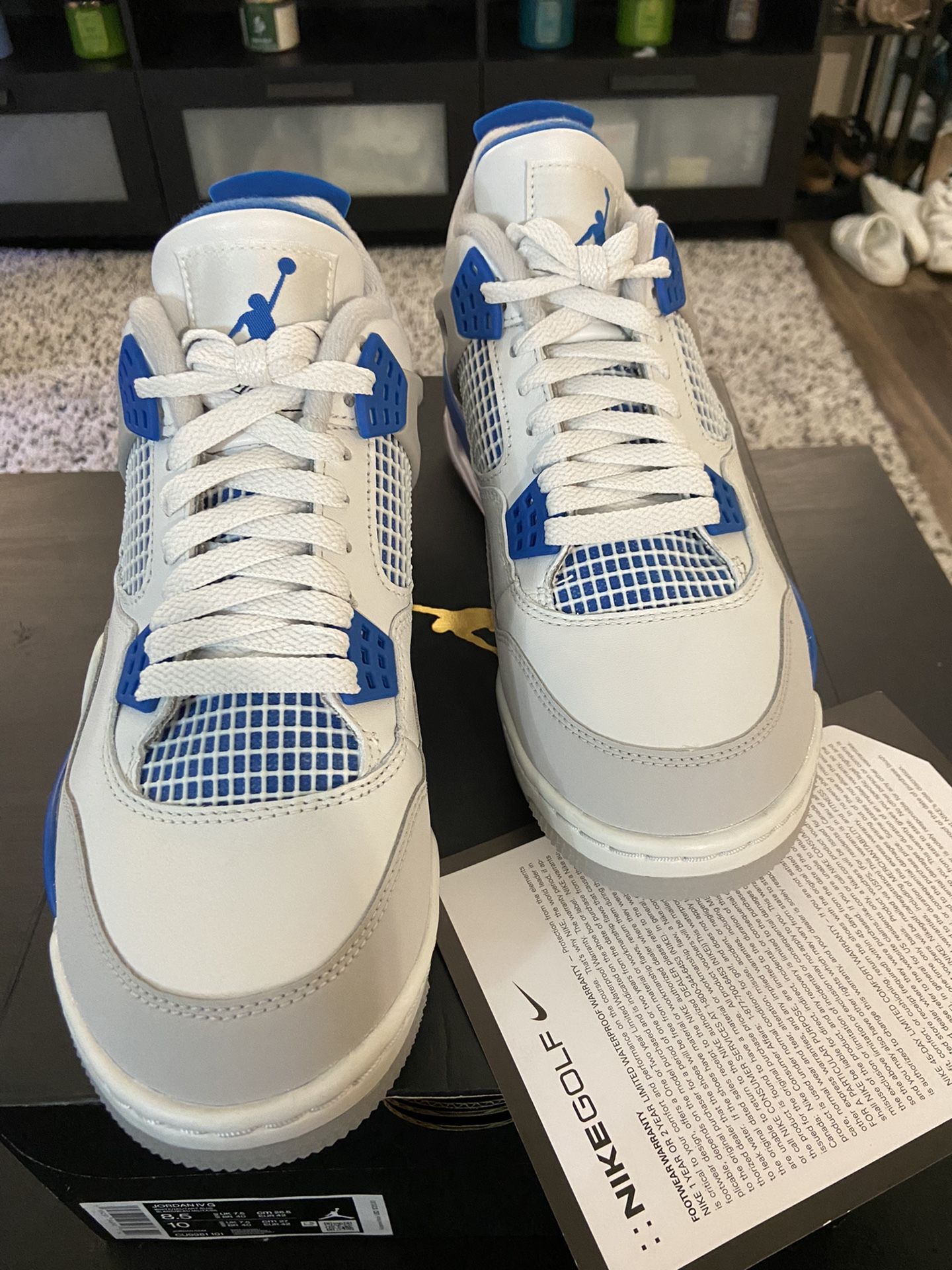 Jordan 4 Golf Size 8.5 Men