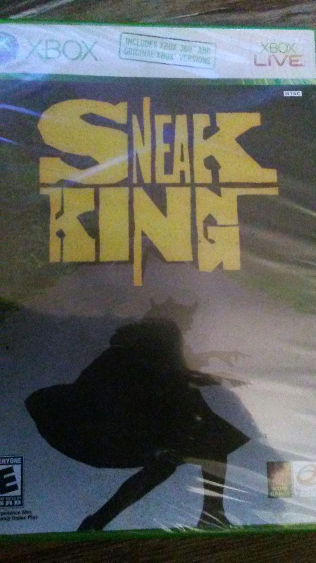 "SNEAK KING" - For The Original XBox (&/or XBox 360!)