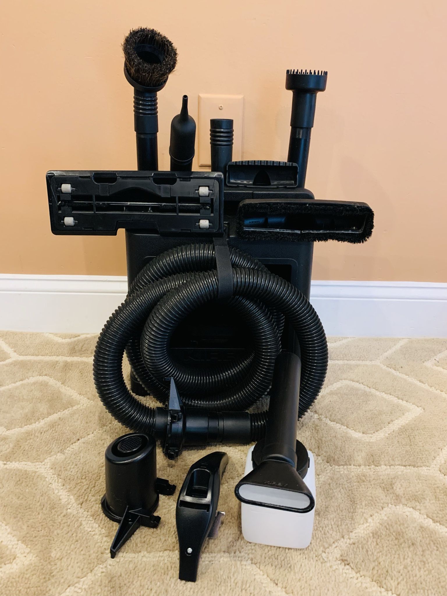 Kirby Avalir vacuum cleaner with attachments and shampooer