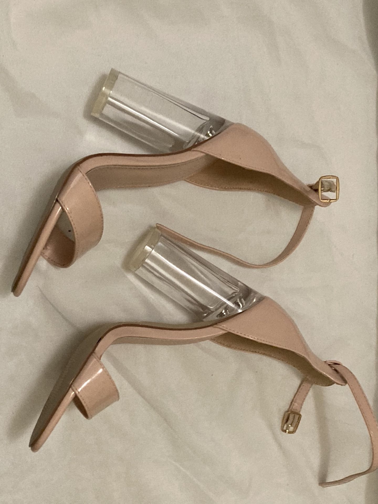 Pale Pink Charlotte Russe High Heels