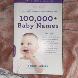 100,000 Baby Name Book Thumbnail