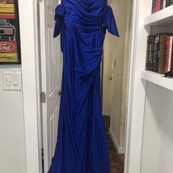 Royal Blue Gown/ Dress Thumbnail