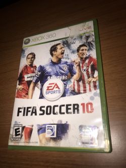 fifa 10 xbox 360 fifa 10 xbox 360