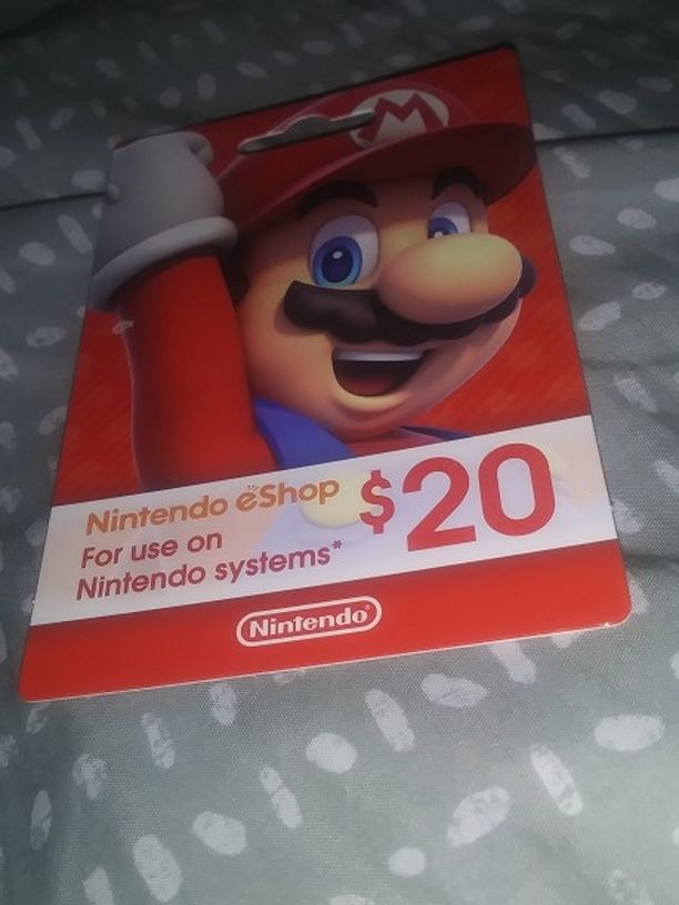 Nindendo Card 20$