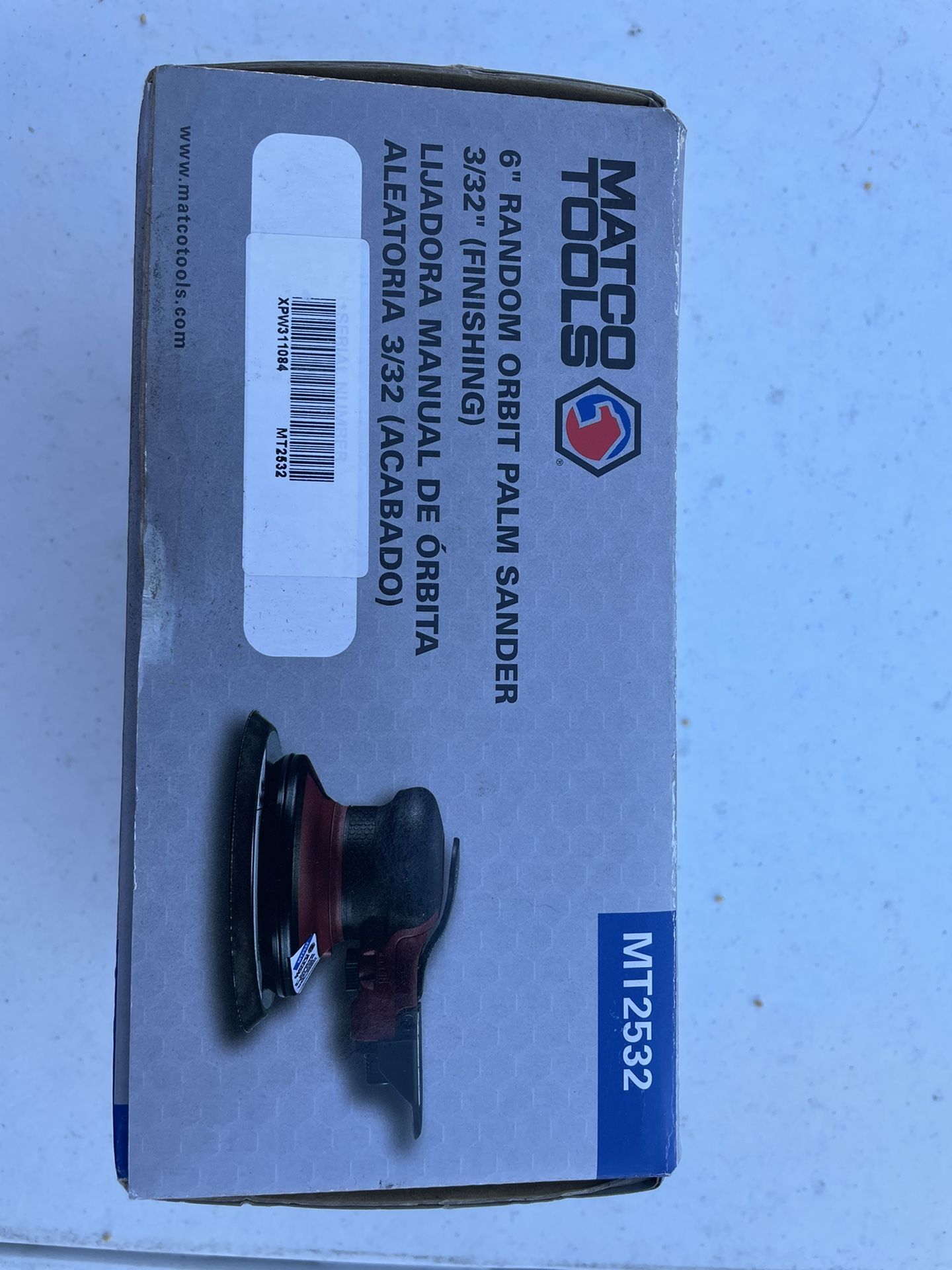 (auto Body DJ) Orbit Sander MATCO TOOLS