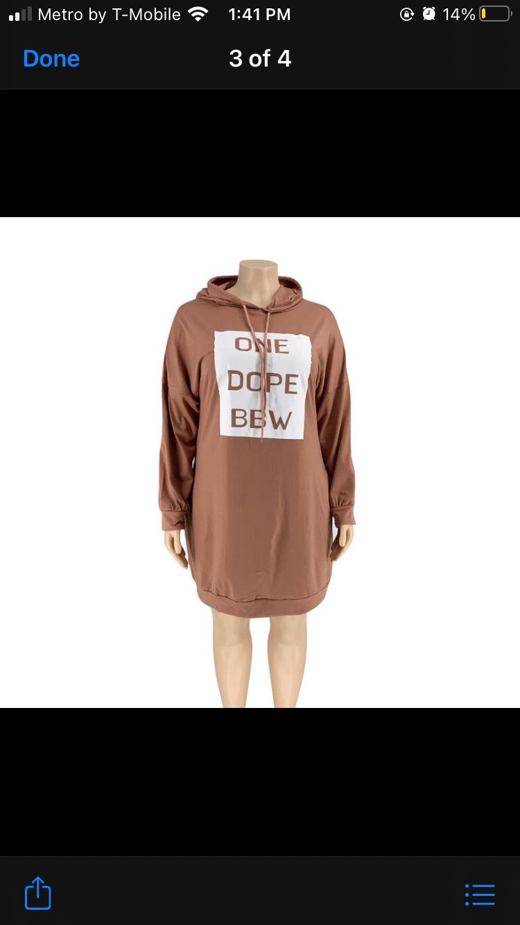 Hoodie dress