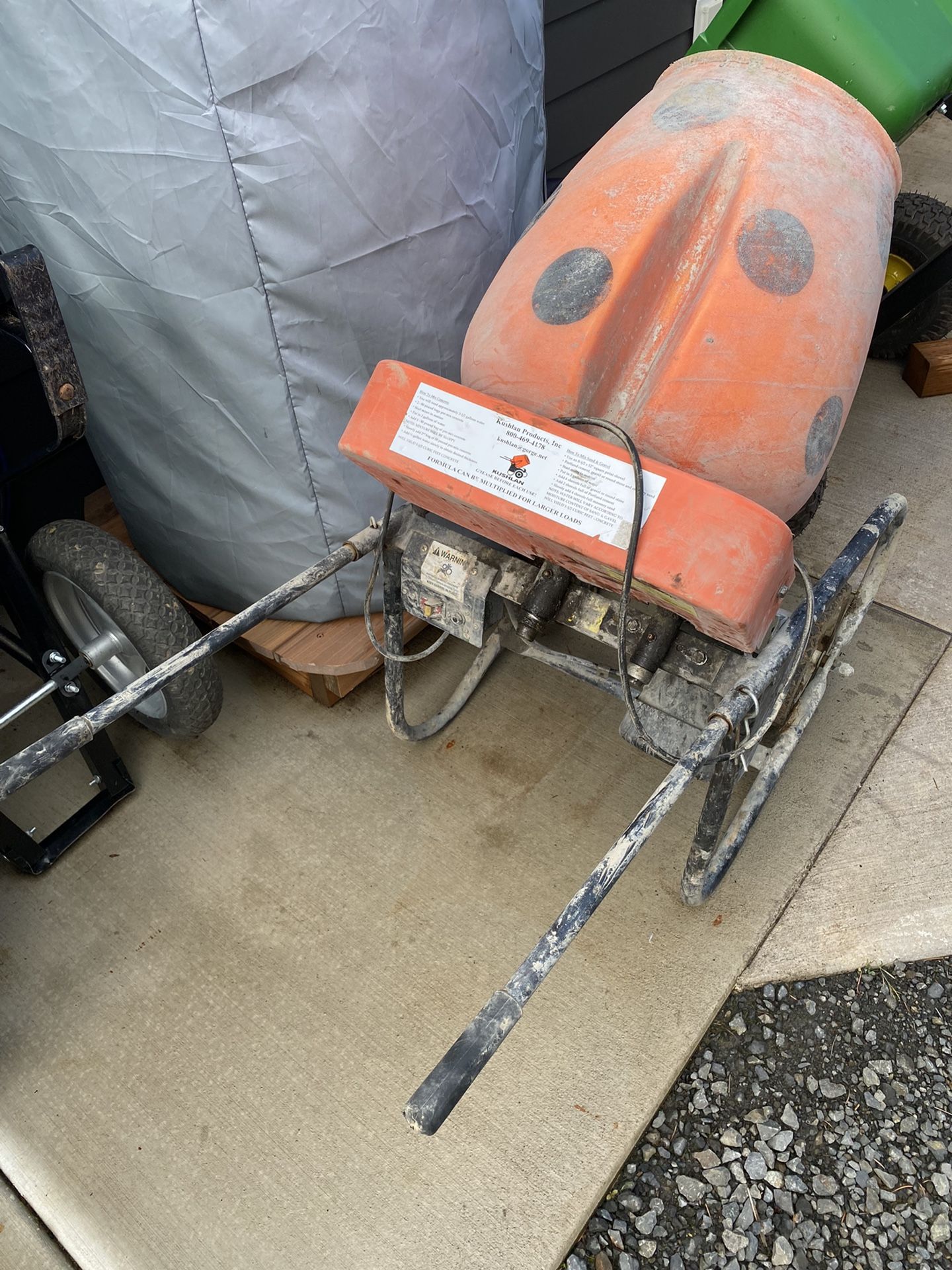 Kushlan Concrete Mixer