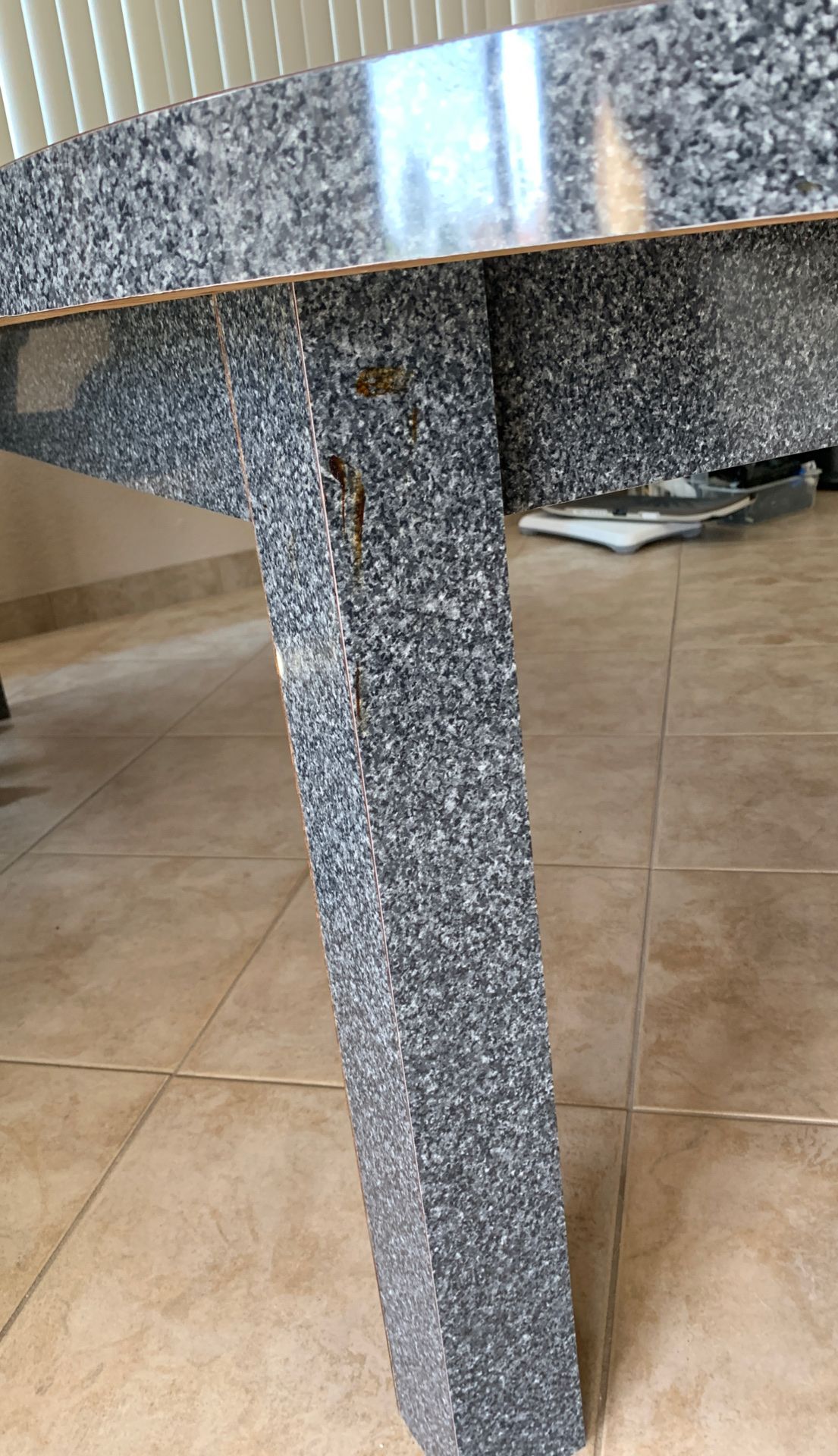 Large Gray Formica Table