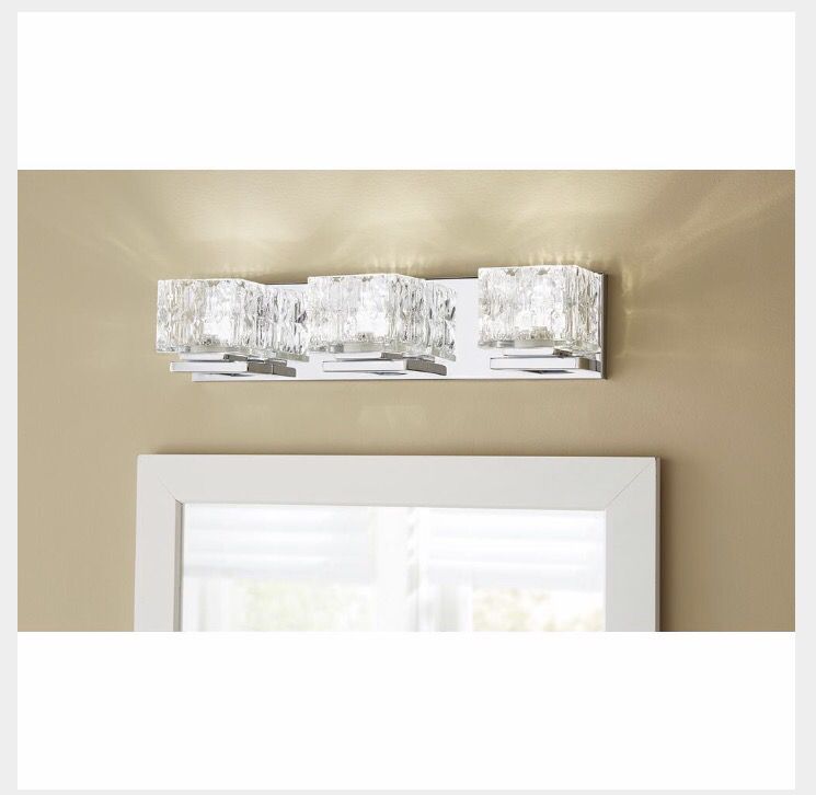 Led 3 Light Vanity Fixture Tulianne Collection Home Decorators For In Sunland Tujunga Ca Offerup - Home Decorators Collection Led Vanity Fixture