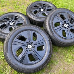 2021 Ford Mustang Match E Match-e 1 GT OEM NEW 18” Wheels Rims and Tires 225/60R18 Michelin Thumbnail