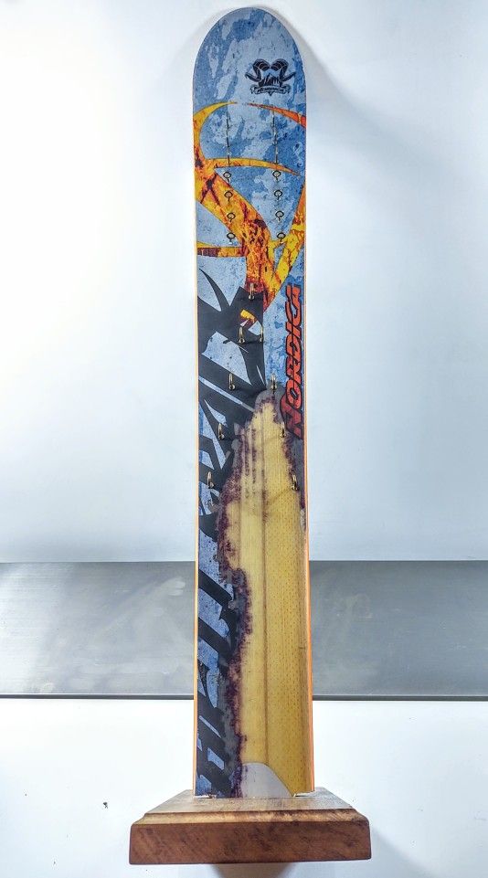 Modified Ski Key Ring Holder