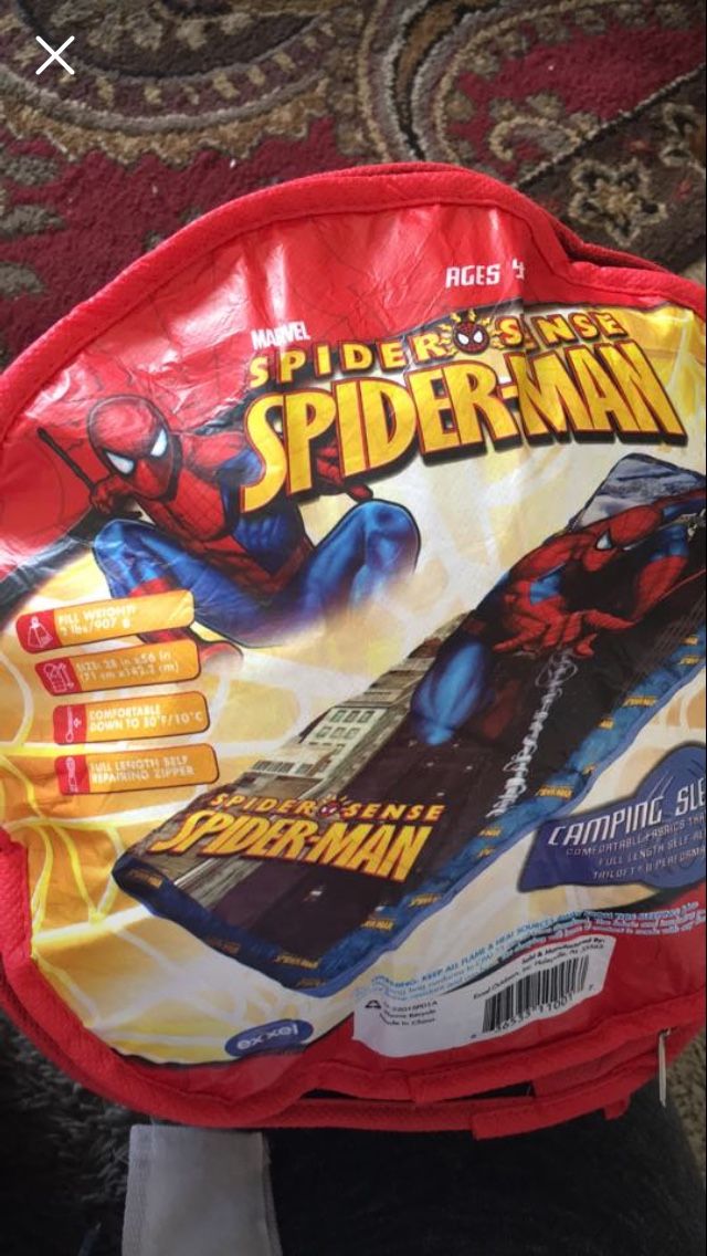 Boys sleeping bag