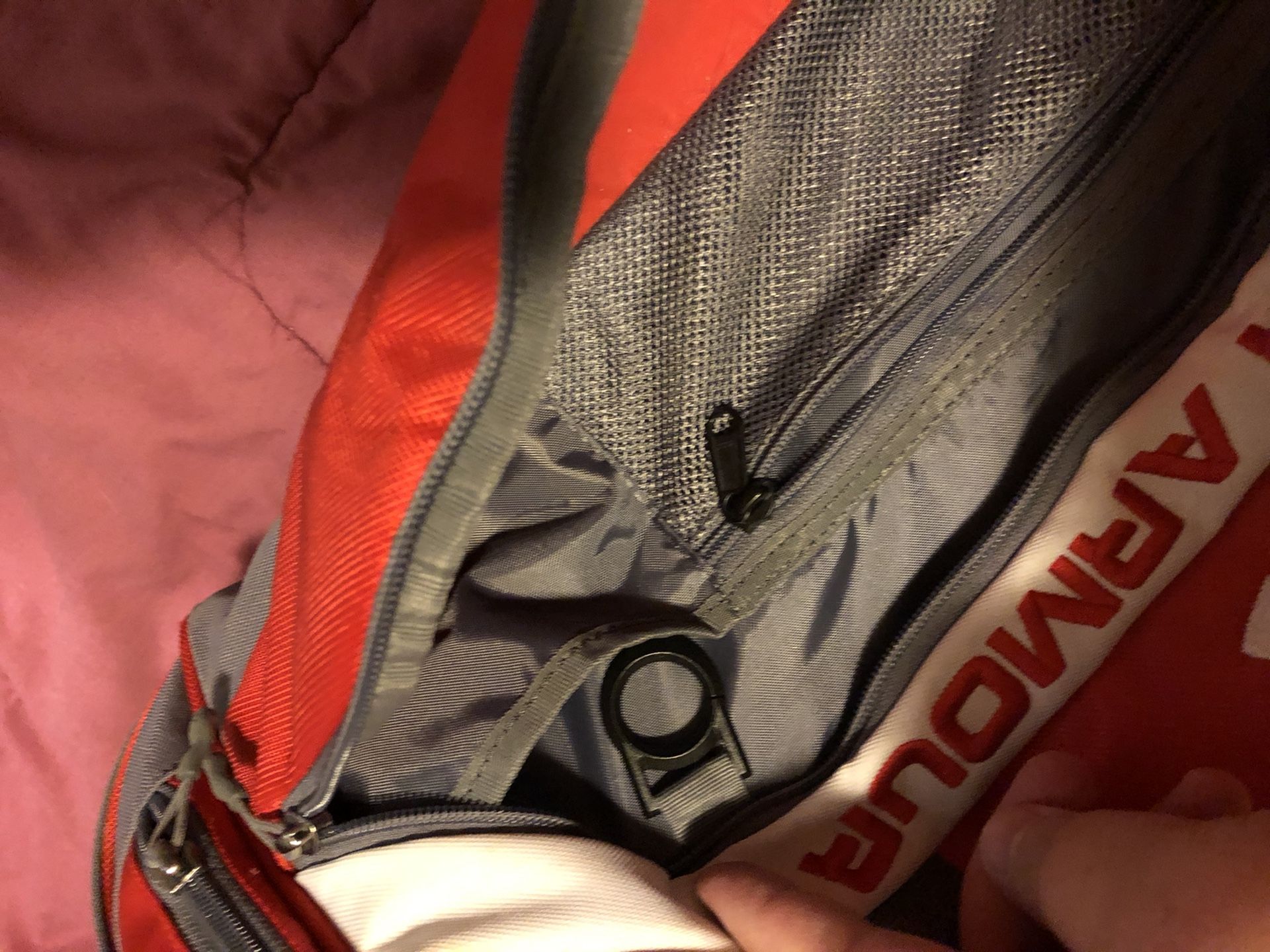 Under Armour Duffle Bag.
