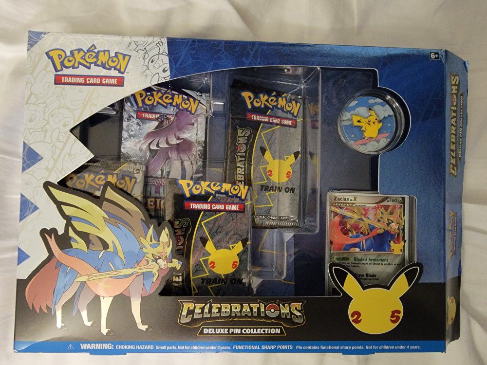 Pokemon Celebrations Deluxe Pin Collection (Opened)