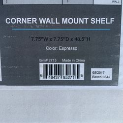 Corner Wall Mount Shelf  Thumbnail