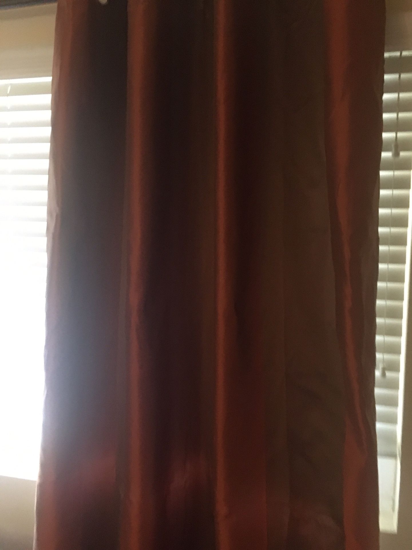 5 panels of curtains each panel $25