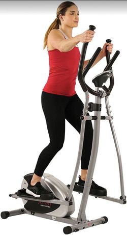 Elliptical Machine Cross Trainer with 8 Level Resistance and Digital Monitor For Home Indoor Workout Thumbnail