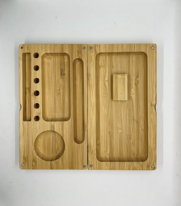 LA Dodgers Laser Engraved Bamboo High Quality Rolling Tray