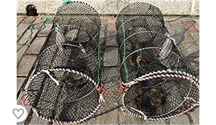 Crabbing, shrimping, fishing, and claming net. 2 nets. Thumbnail