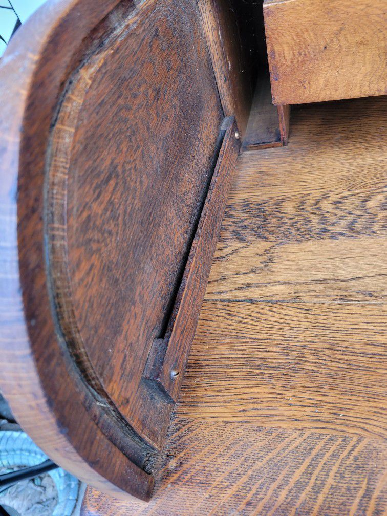 Antique Oak Rolltop Desk