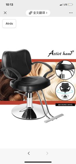Hairdresser's hand-held hairdressing chair Thumbnail