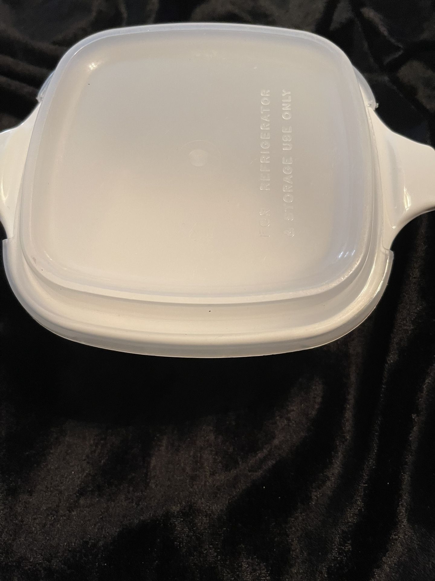 Corningware 2 3/4cup Blue Cornflower With Plastic Lid