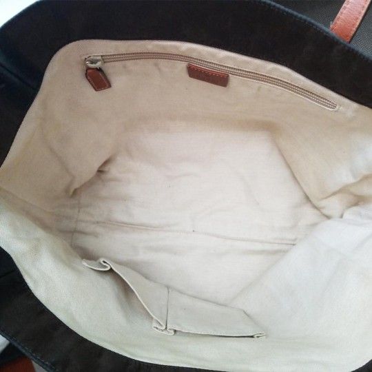 Authentic Gucci GG Monogram Supreme Nylon Tote Bag