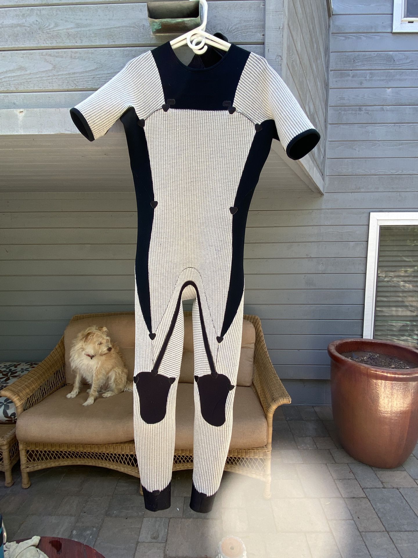 Patagonia Wetsuit, Mens Large, Short Sleeve Full Suit, R2