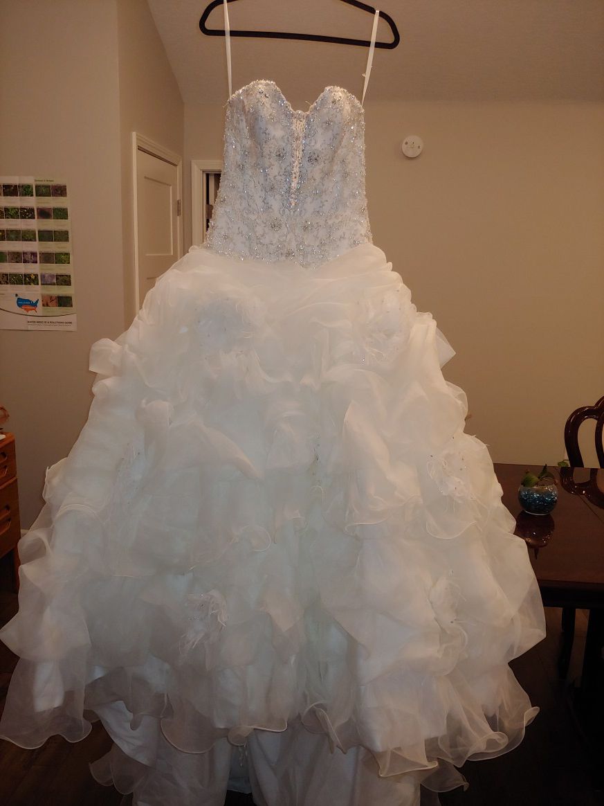 Bridal gown wedding dress