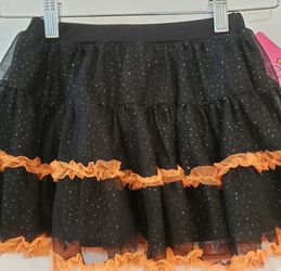 New Halloween Dress Up Girl's Tutu Skirt 4T Thumbnail