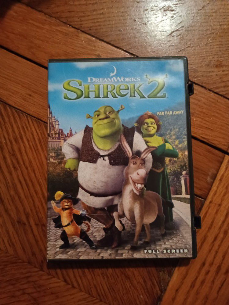 SHREK DVD LOT BUNDLE 2 DVDS LIKE NEW