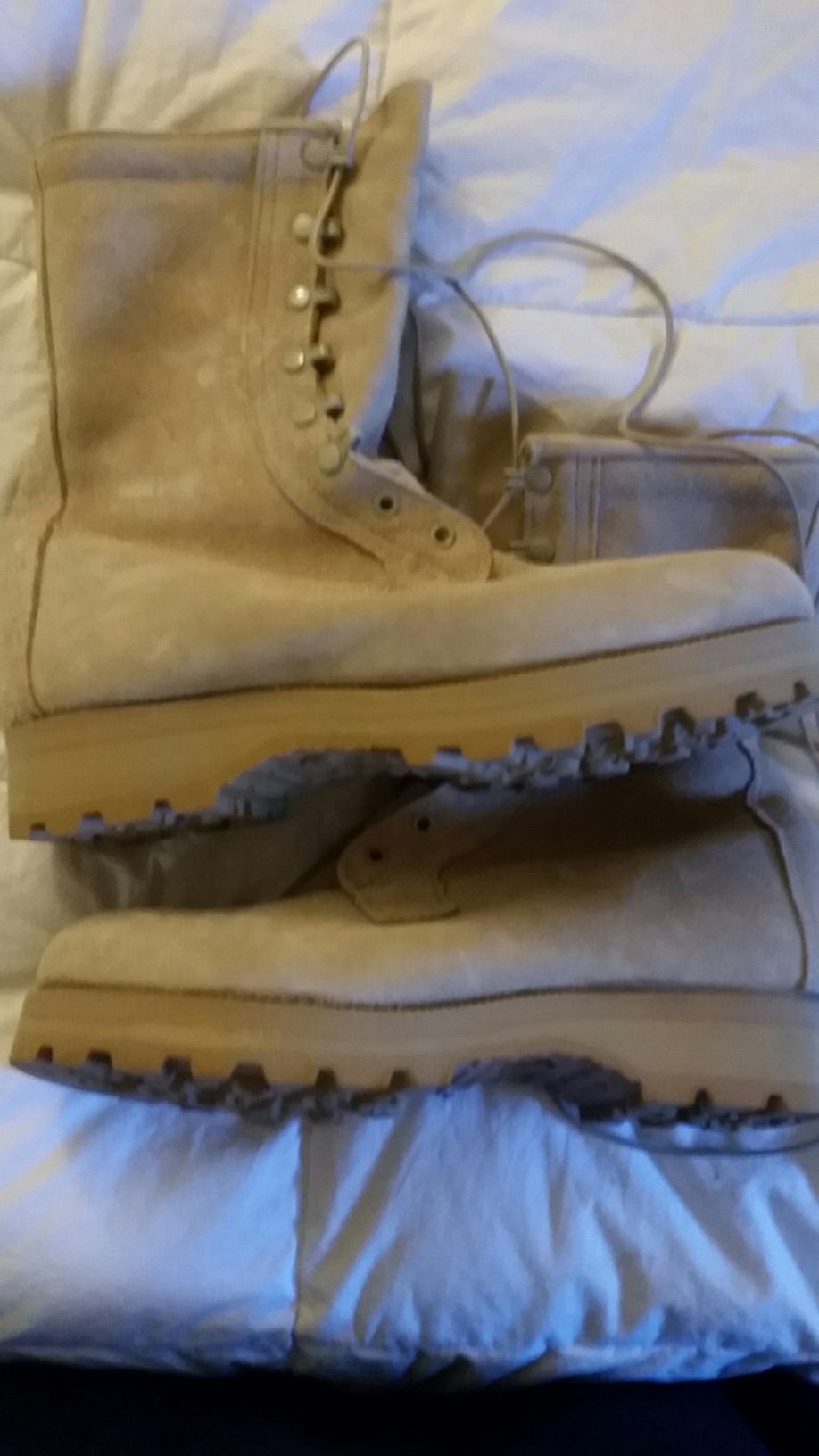 Brand new combat boots