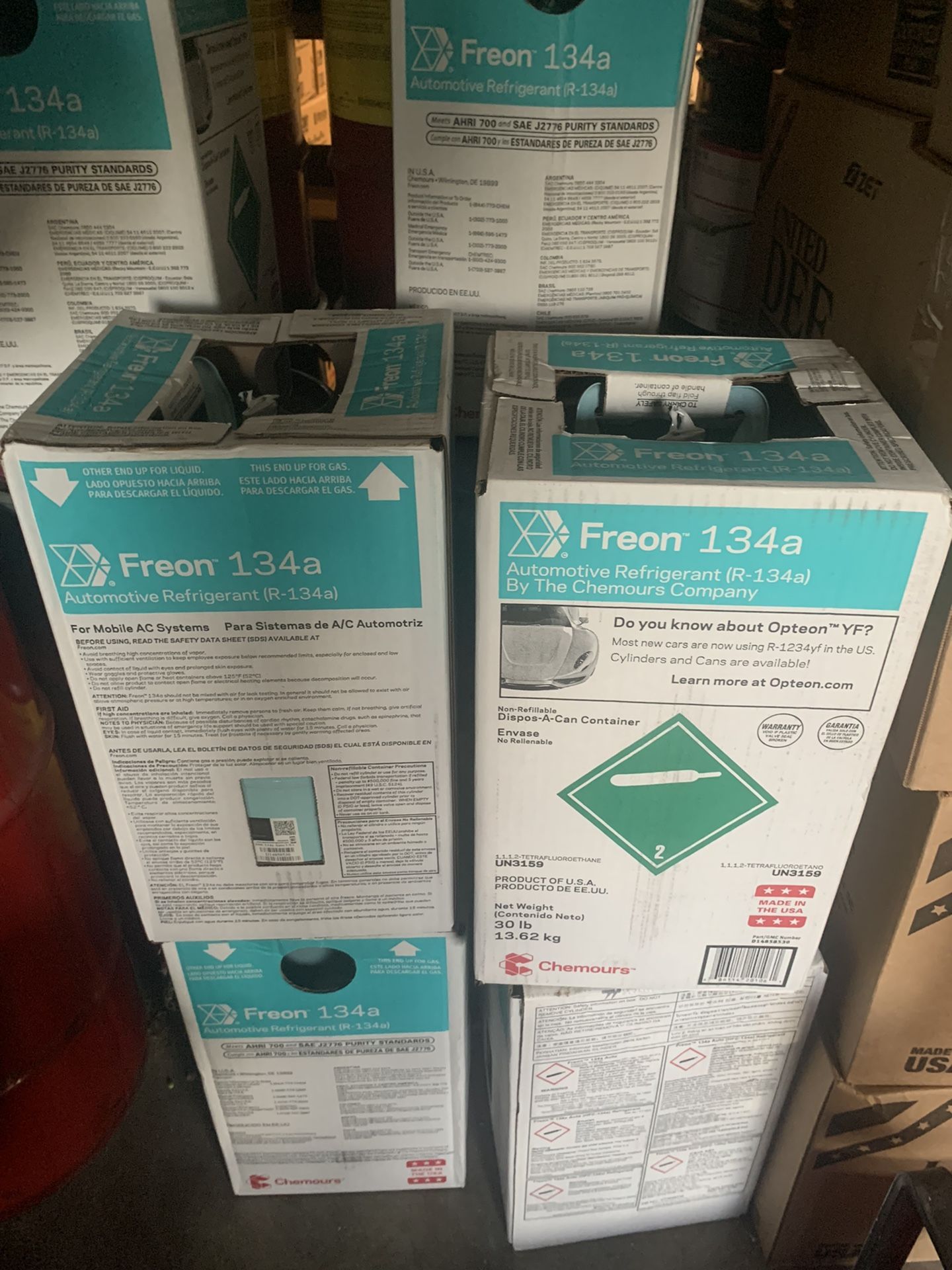 Freon 134a