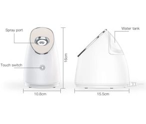 Facial Steamer - 100ml Nano Ionic Warm Mist Face Spa Humidifier  Thumbnail
