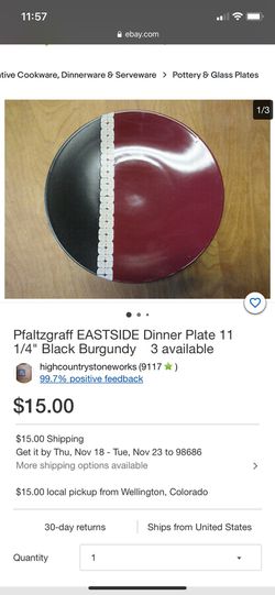 Pfaltzgraff Eastside (discontinued pattern) Thumbnail