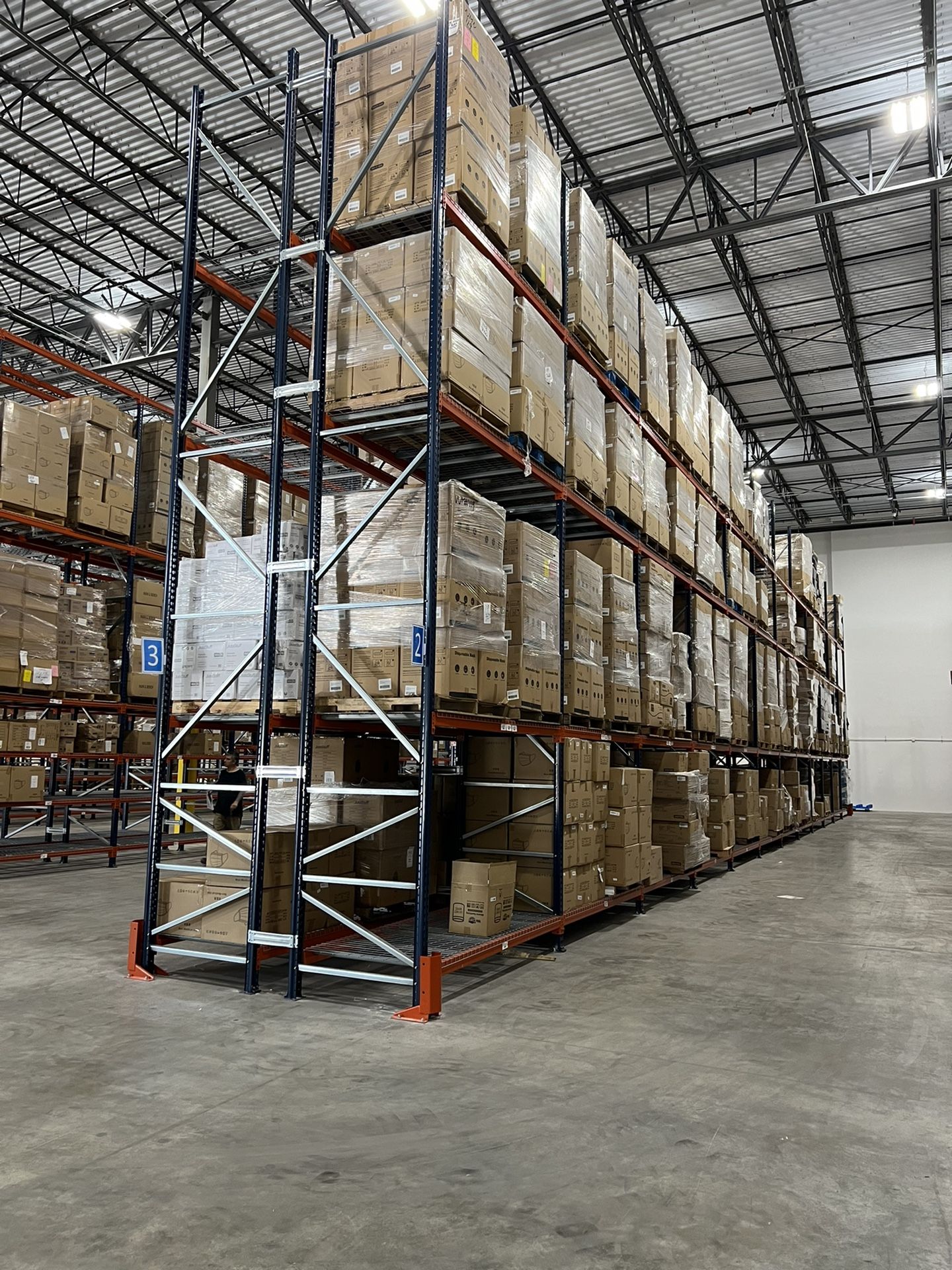 Pallet Racks Beams Uprights Wire Decks Brand New