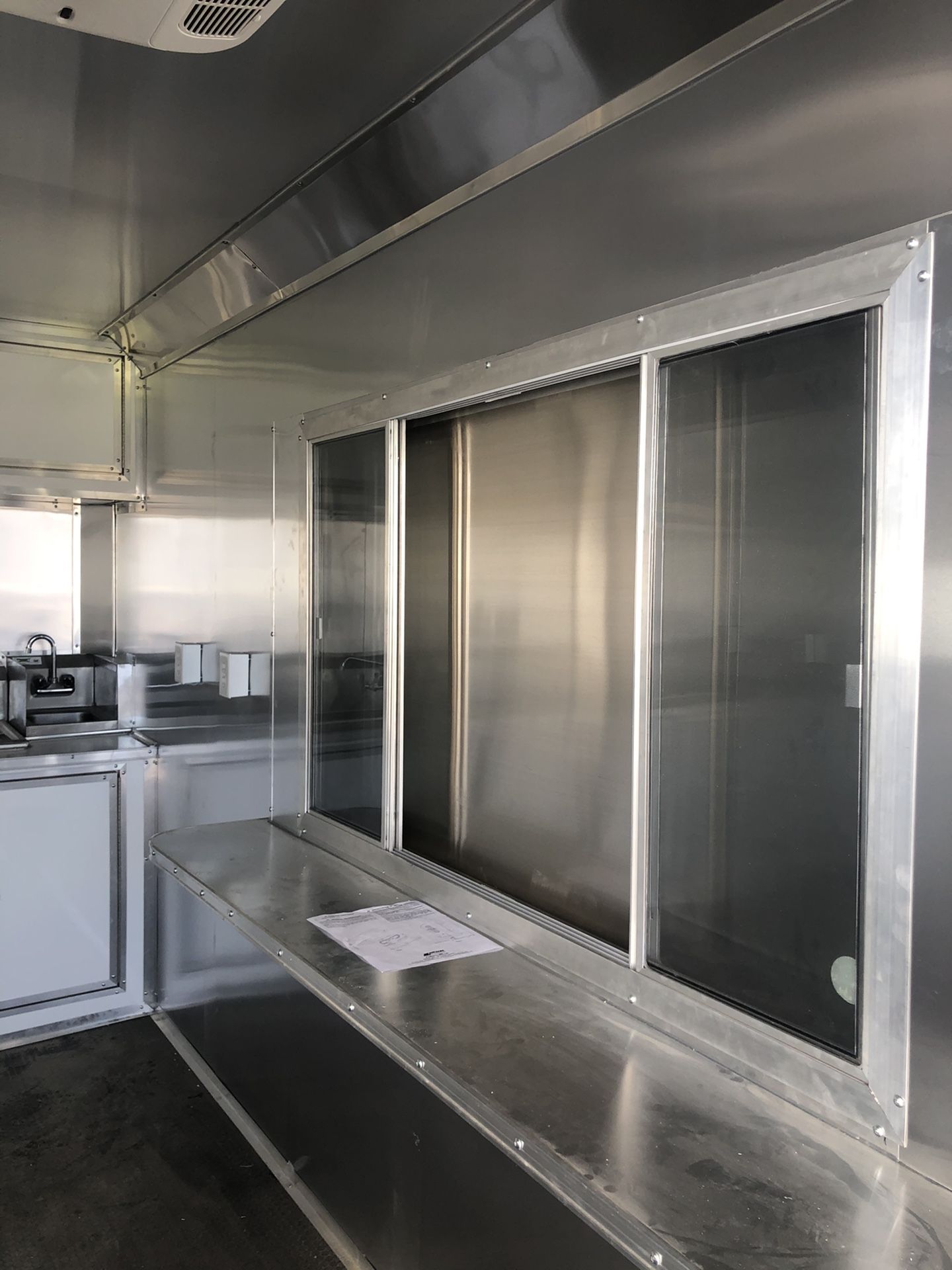 Bbq porch concession trailer w open porch 8.5x20