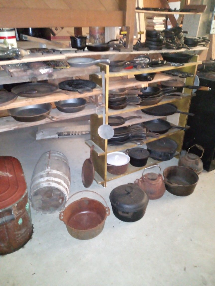Cast Iron Cookware---- More Added On