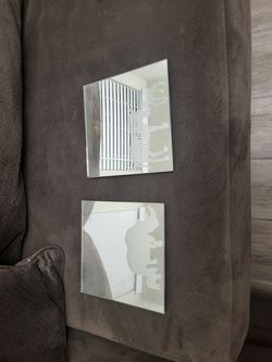 Children's Mirrors, Etched Glass, Babies Room, Decorations Thumbnail