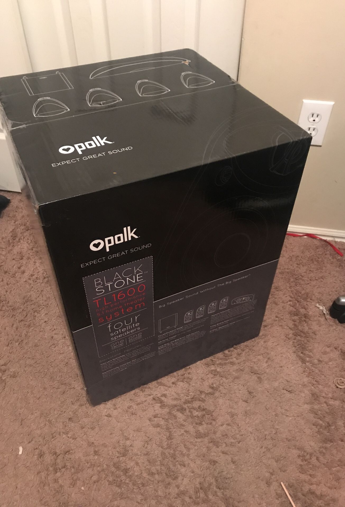 Polk Audio, Black Stone TL1600 (5.1 Home Cinema System)